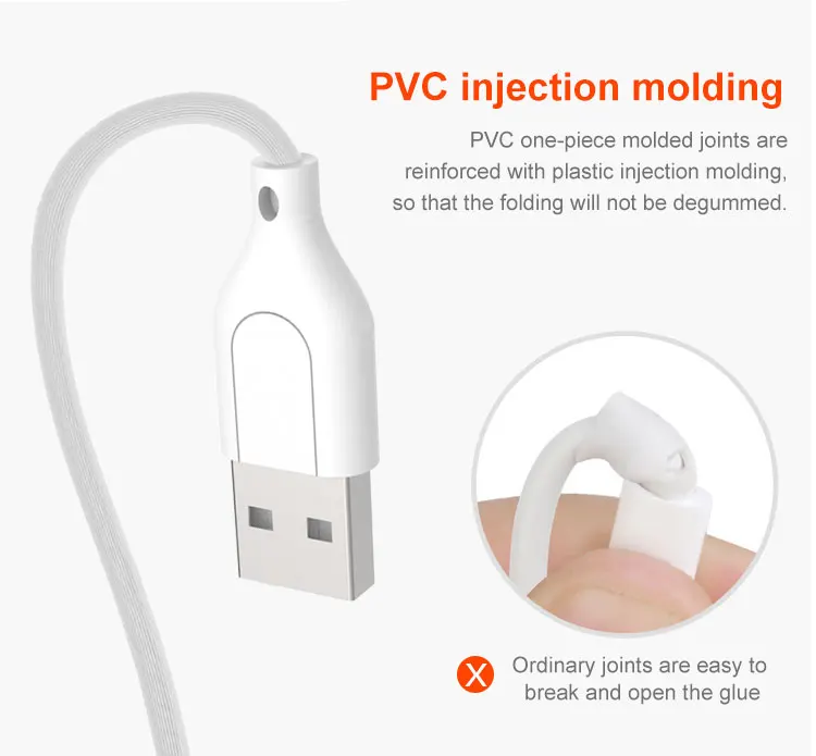 SA690 SR Protection 2.4A Current TPE Jacket Micro/Lighting/Type C charging data cable for iphone for samsung