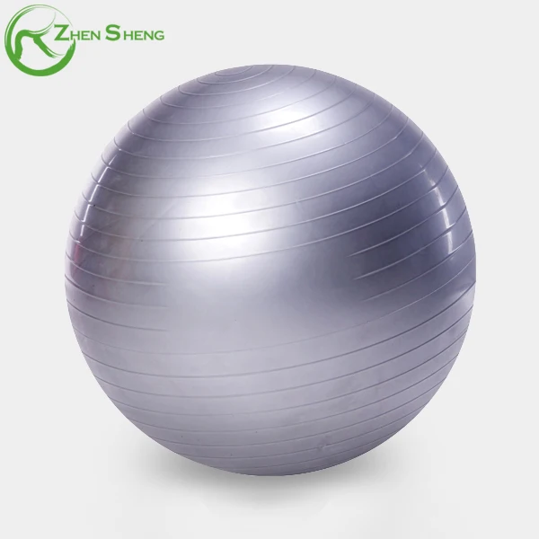 Zhensheng Non-slip Pvc Customized Anti-burst Stability Gymnastic Exercise Yoga Balance Ball with different Style