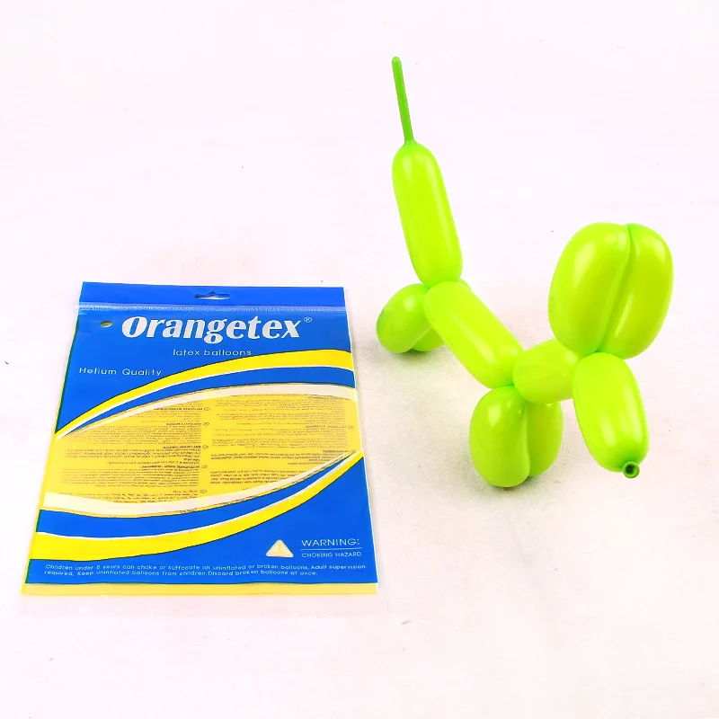 Wholesale 260 long balloon matte color macaron chrome magic ballons party decoration