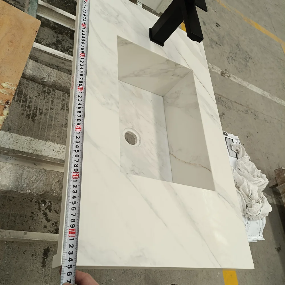 TMZ STONE ODM OEM Decorative Quartzo Artificial Quartz High Quality 6028 Calacatta Armani quartz for interior design