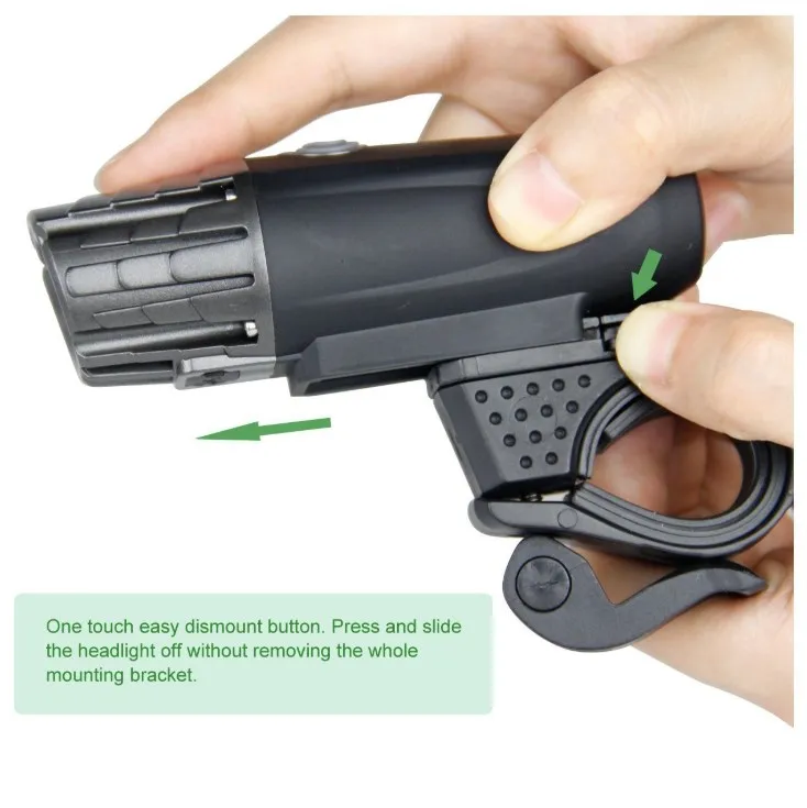 USB Rechargeable Bicycle Light LED Mountain Cycle Front Rear Bike Light Flashlight Bicycle Lamp Set