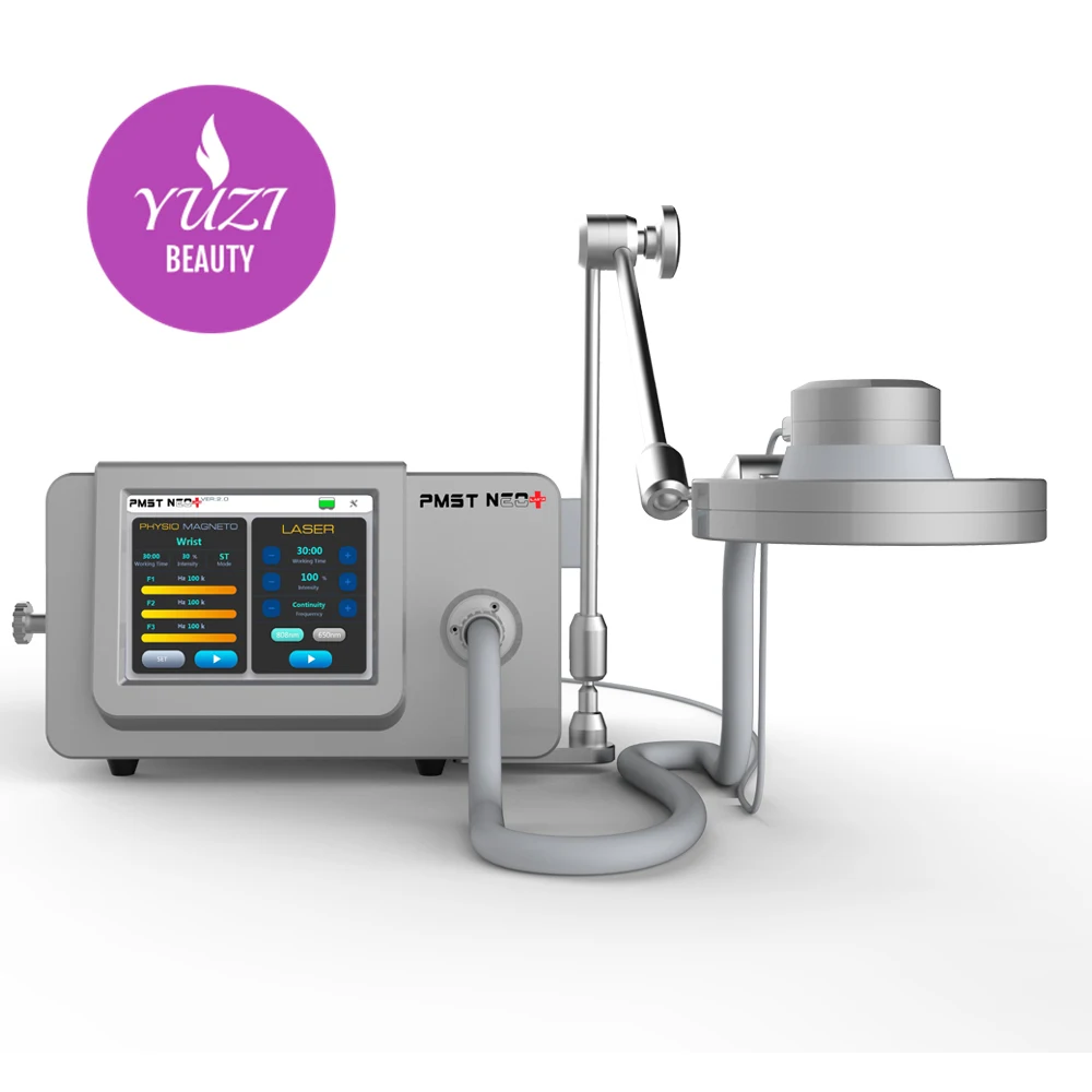 2 In 1 Pm-st Neo Physio Magneto Plus Infrared Magnetolith Emtt Therapy Magneto Transduction 50-3000hz Extracorporeal Machine