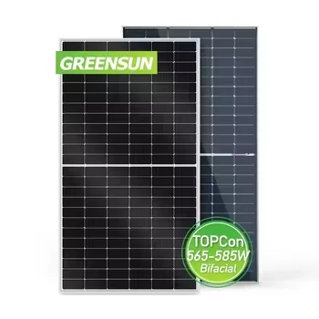 Greensun Solar Power Generation System 200KW 400KW 500KW Grid Tie Solar Photovoltaic System