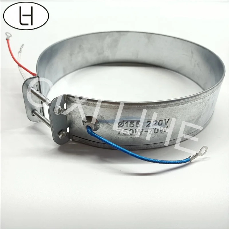Hot sales 220V 750W-70W 155mm water Dispenser Heater Band Electric Heating Mica Wax Therapy Instrument Slow Cooker Heating Ring