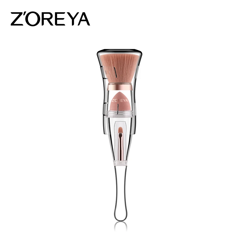 Professional New Products Portable Private Label Manufacture Multifunction Makeup Brushes Synthetic Hair Common Life Makeup