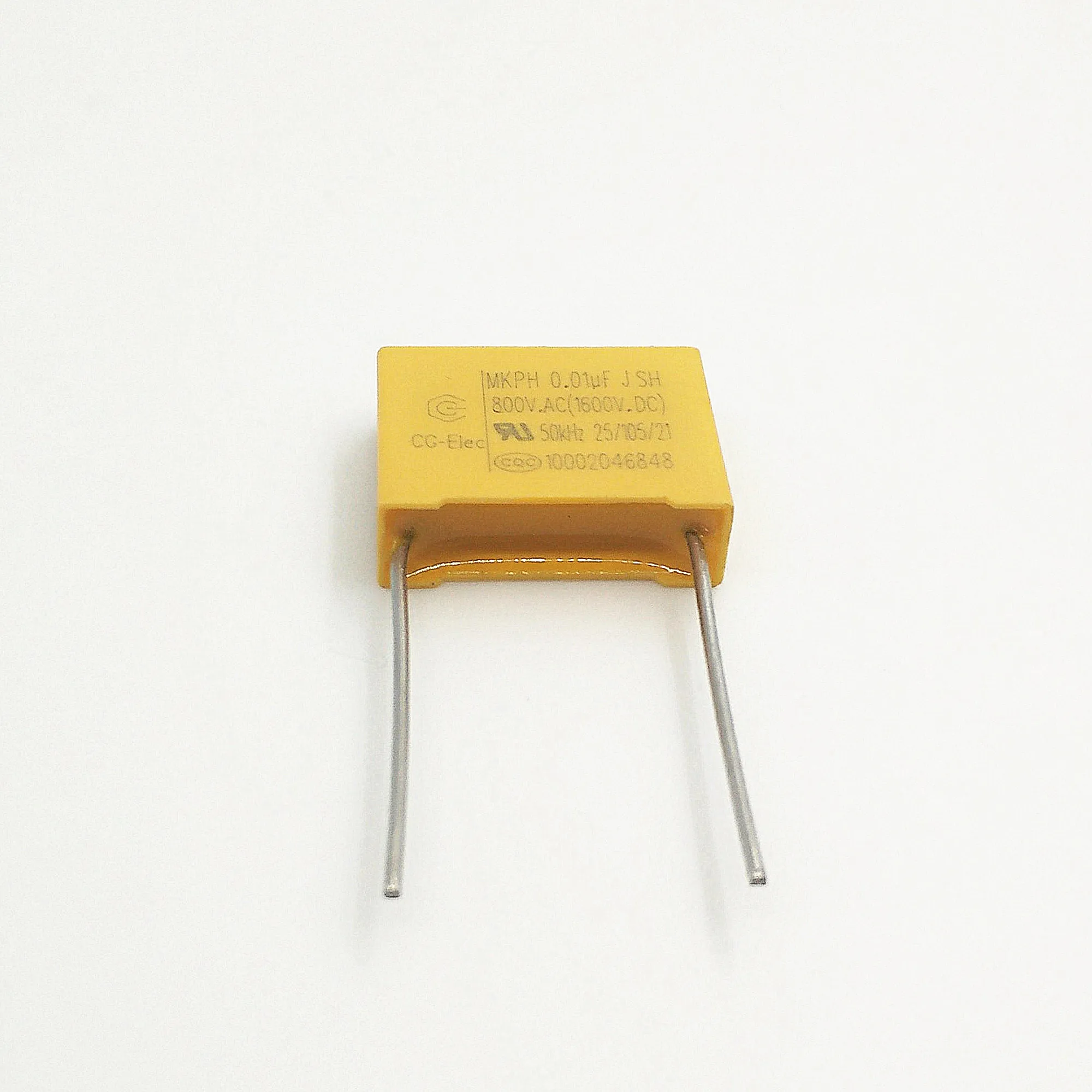 0.01UF 1600V DC Pin Type MKPH Polypropylene Capacitor with CQC