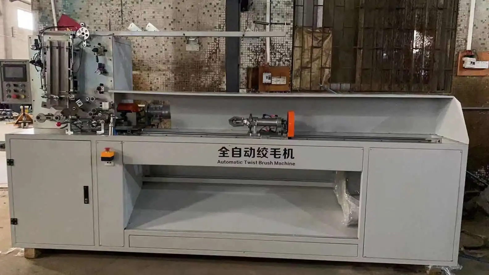 twisted wire baby bottle cleaning brush machine