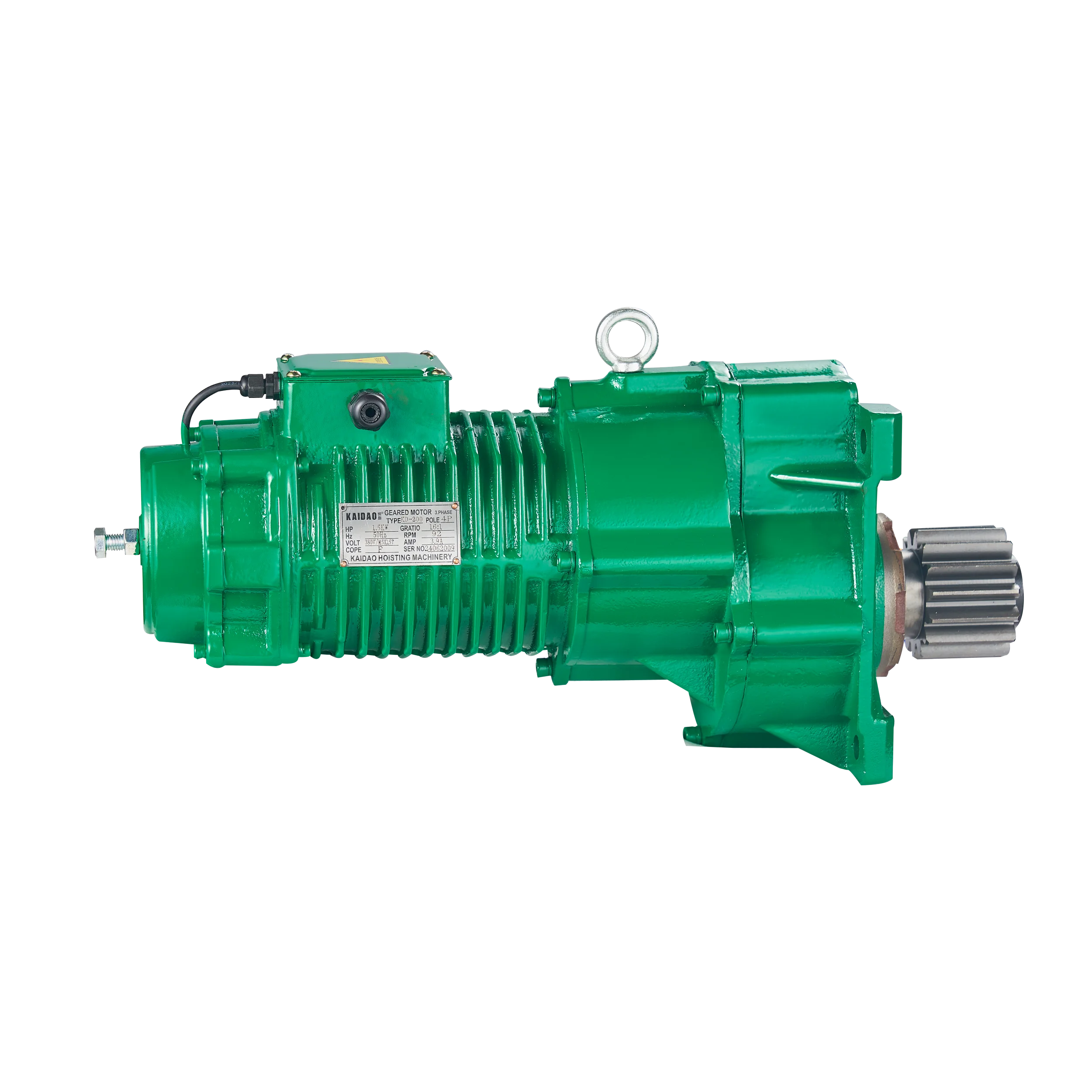 Высококачественный крановый редукторный двигатель серии KD-200 для торцевой тележки (с буфером)-прочный и эффективный