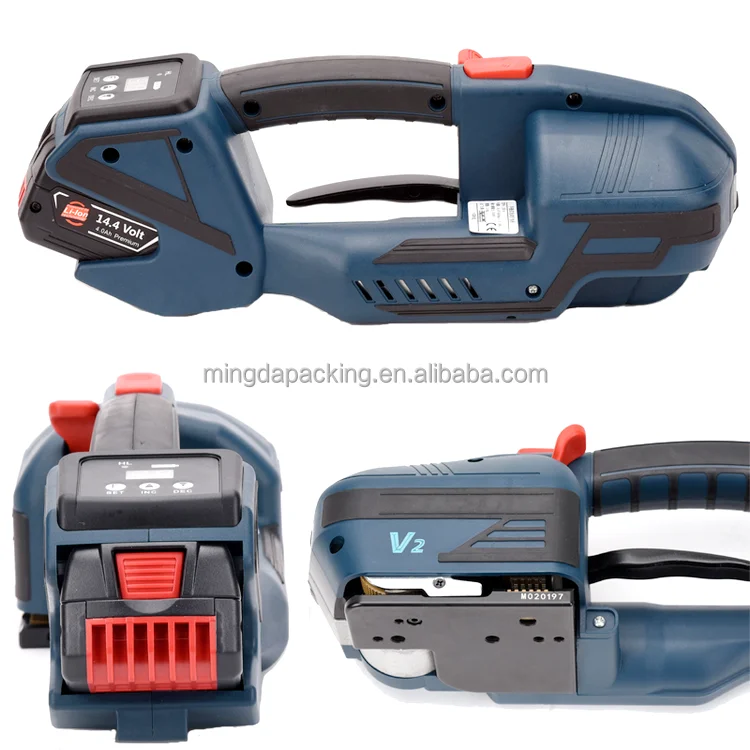 Manual Strip Jumbo Bag Binding Strap Machine Pallet PP/PET Automatic Battery Powered Strapping Machine