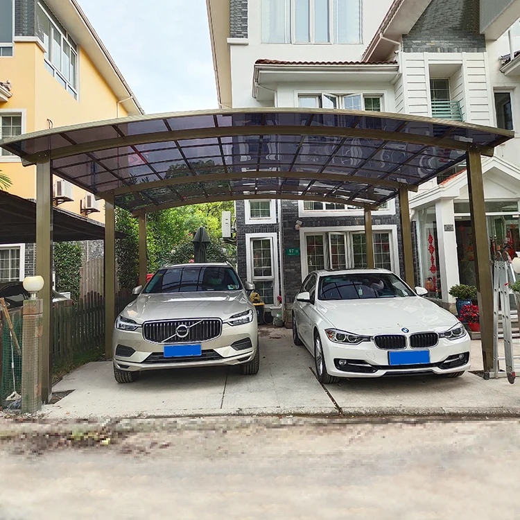  Outdoor Portable Tent 2 Car Easy Metal Frame Aluminium Carports For