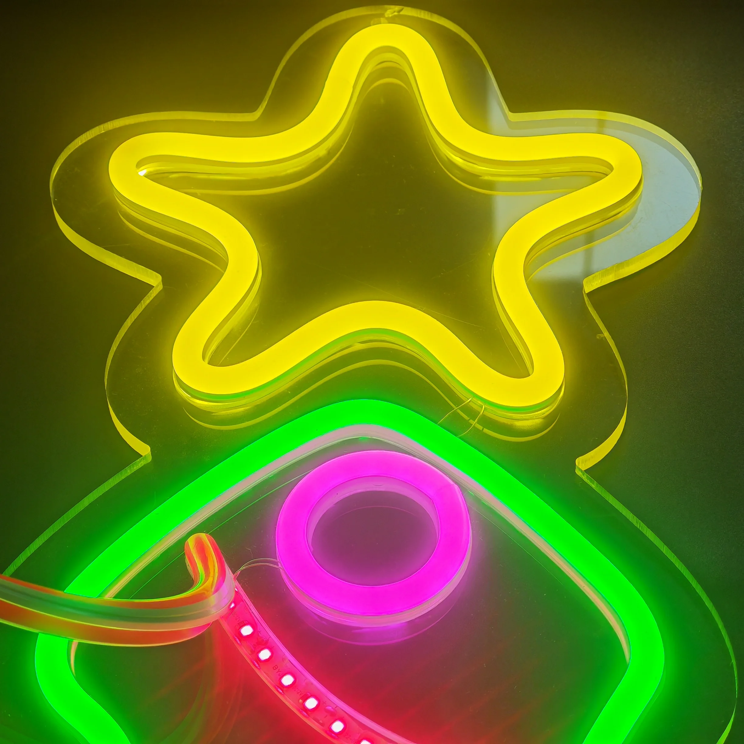 Newest design neon flex light led strip 12V 6mm/8mm neon light for advertising neon signs