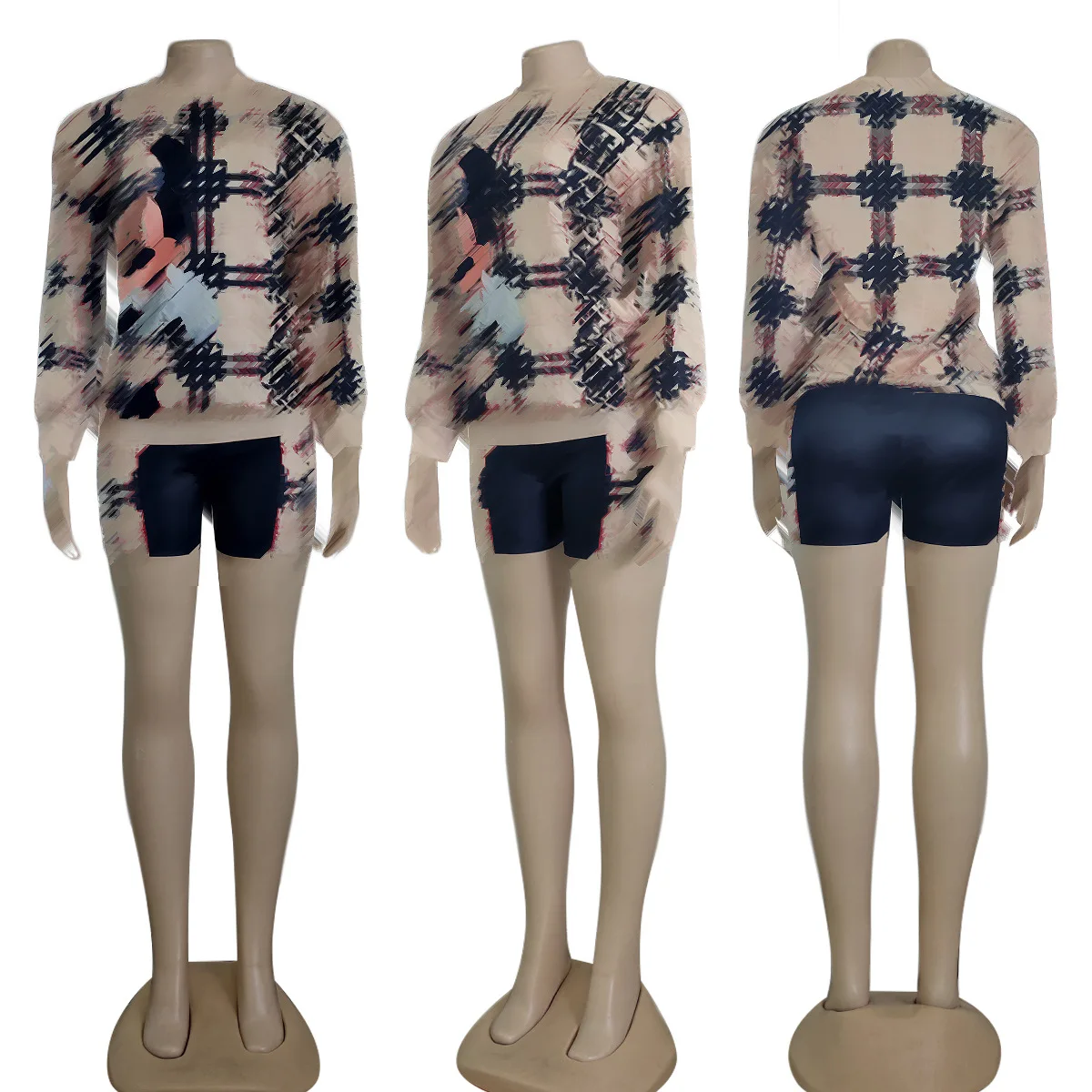 2 piece short set women sets clothing 2022 new arrivals custom outfits women two piece set famous luxury designer brand Clothing