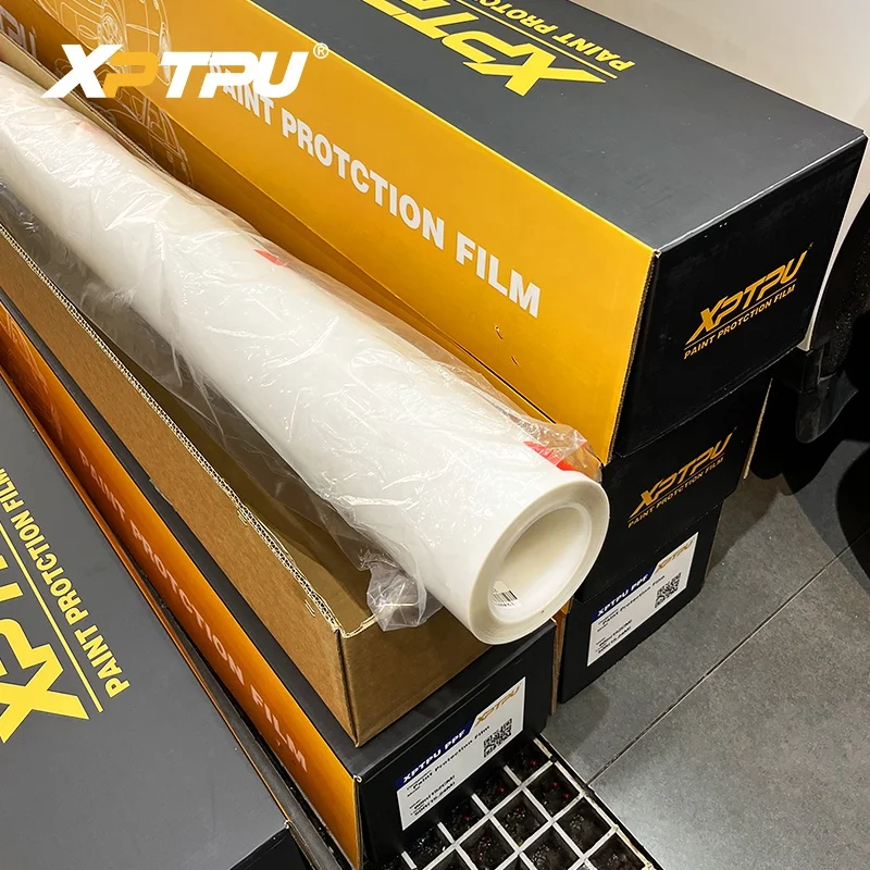 High Gloss Paint Protection Film Car Waterproof Transparent PPF Auto TPU Film Anti Scratch Car Film Stickers