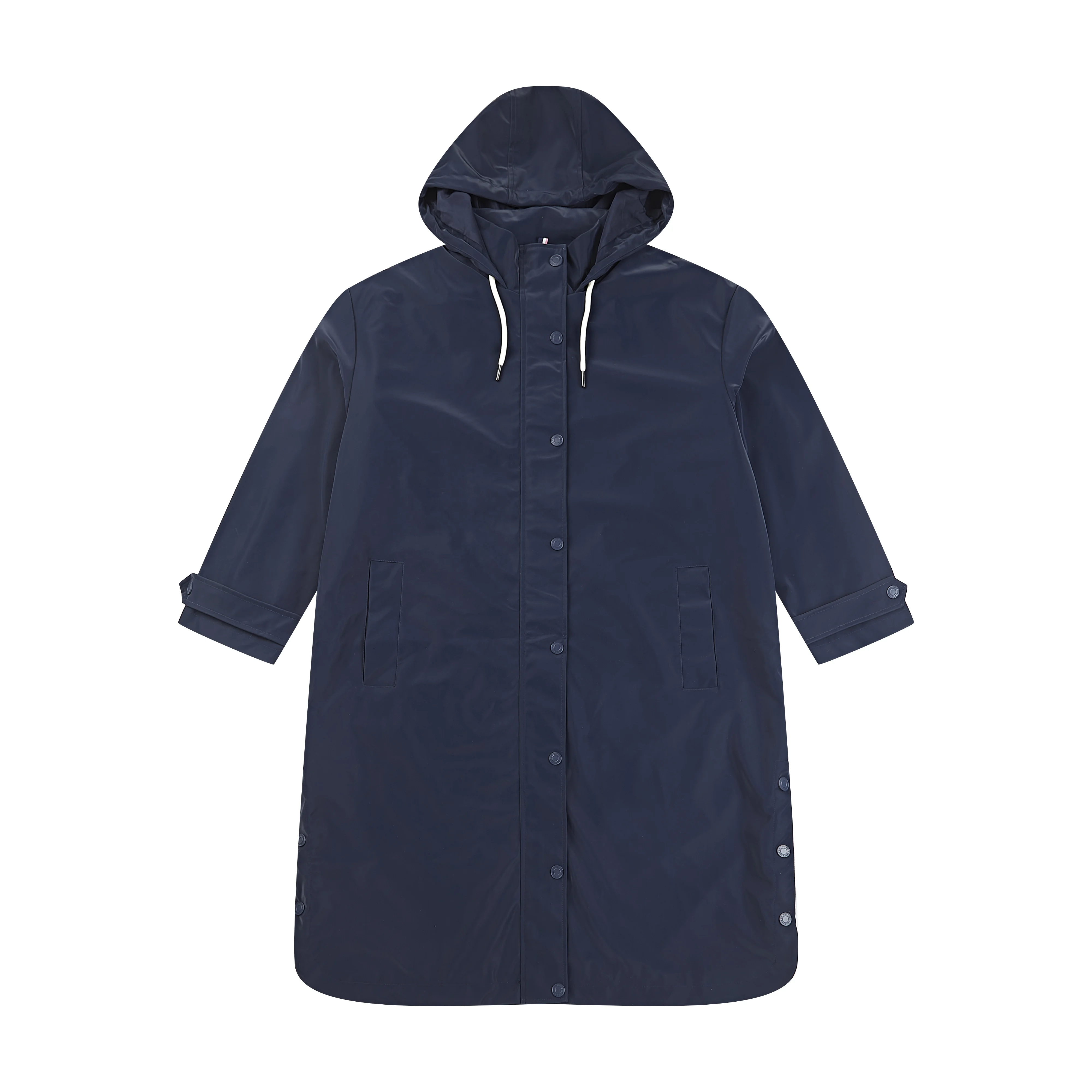 High Quality Adult Waterproof Rain Jacket Long Raincoat Waterproof Unisex PU Raincoat