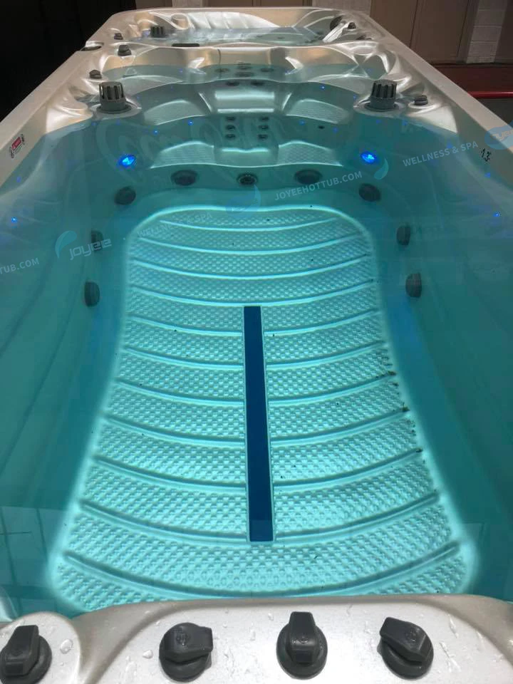 JOYEE Garden Backyard fiberglass swimming pool inground acrylic balboa intex swim spa with cover and