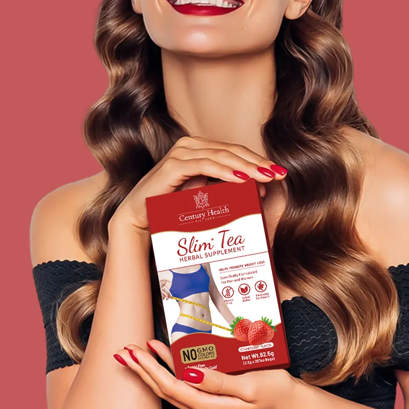 New Natural Slimming Tea Detox Weight Loss Cleanse Fruity Tea to Improve Digestion Soothes Bloating Fruit-Flavored Slim Tea