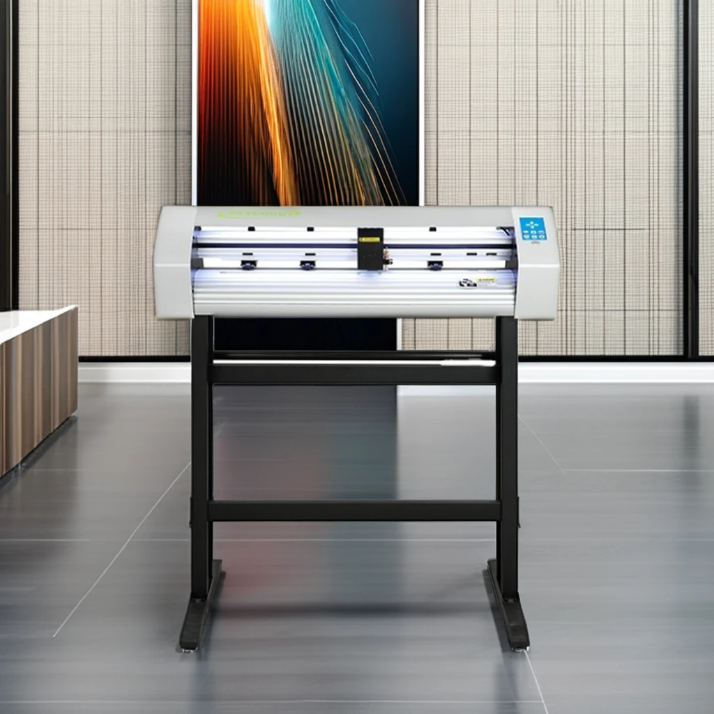 Manufacture Direct Signmaster Manual Contour Cutting with Red Dot Position Stepper Motor Sticker Graph Plotter Cutting Plotter