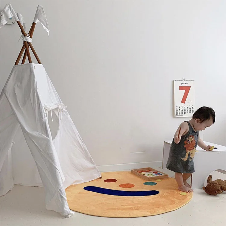 Toys & Games Baby Children Creeping Mat Decoration Games Blanket Floor Mats Play Crawl Round Mat Cart Air-conditioned Rug Tent