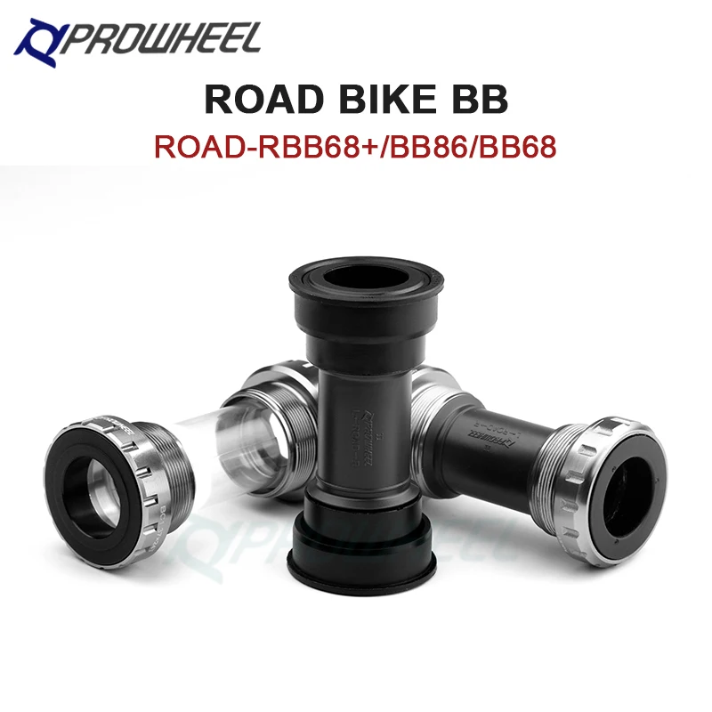 Кронштейн PROWHEEL BB68/86/73/92/86 для горного шоссейного велосипеда 68/73 мм подходит оси 24 нажимный зубчатый шаблон Нижний