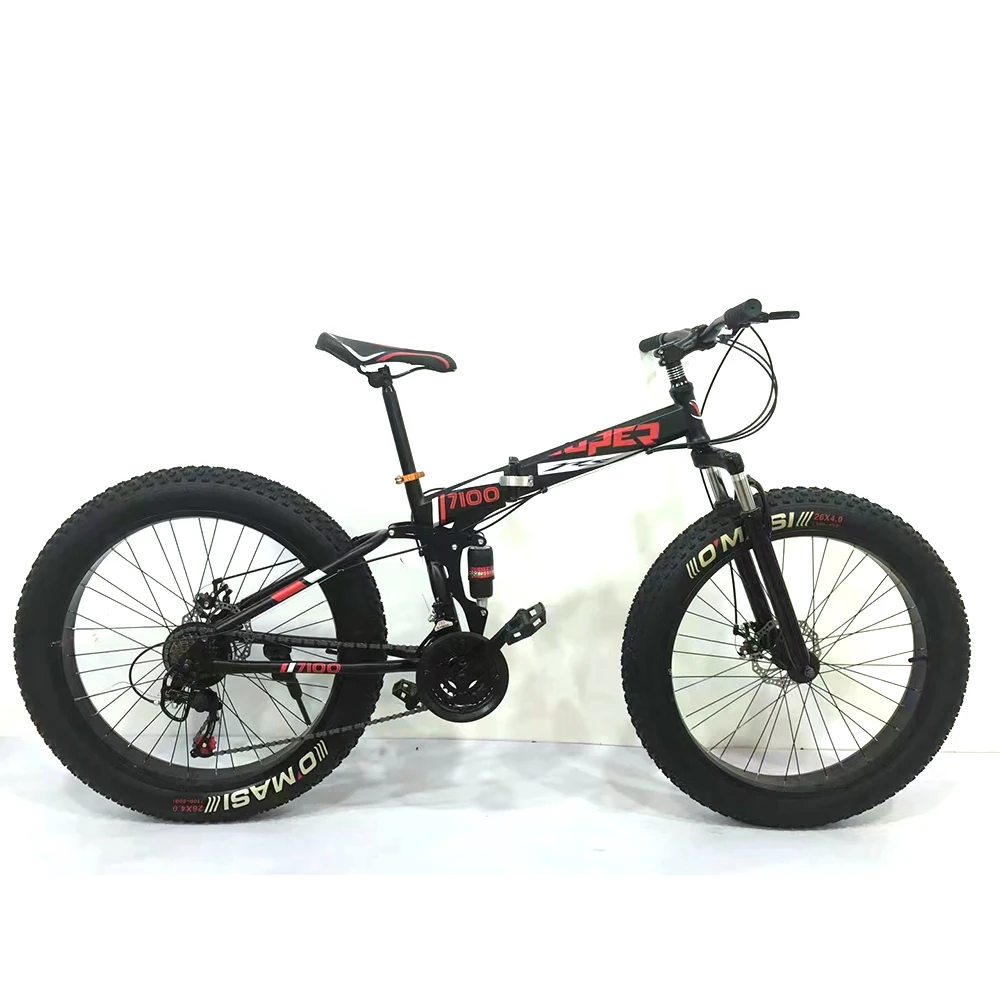 Factory Customization 20inch Fat Bike Full Suspension Mountain Bike Foldable Fatbike Tyre Cycle Bicicleta Boys Full Suspension