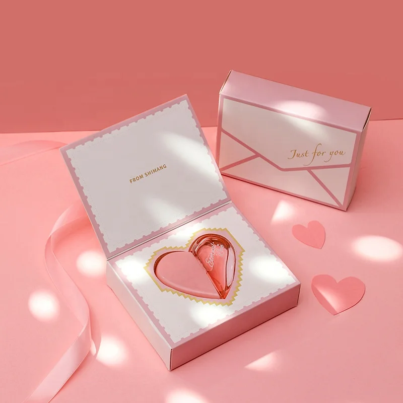 luxury 30ml heart shaped glass perfume bottle oem brand name perfume bottle