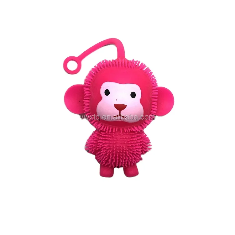 Фабрика KEHUI мягкие игрушки-мячики с мигающим животным обезьянка игрушки TIKTOK лидер продаж рекламные