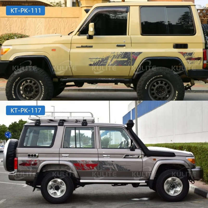 Pickup Sticker Land cruiser lc79 76 70 for 2022 Toyota Land cruiser