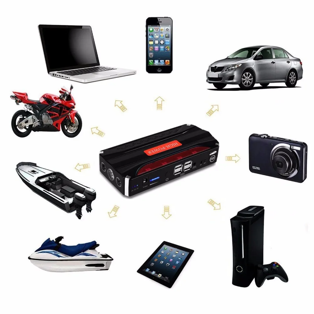 wholesale 12V 12000Ma Auto EPS Emergency Start Power 800a  Car Charger jump starter