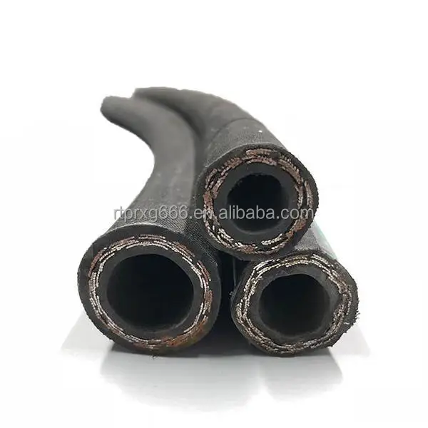 oil resistant braid hydraulic steel wire rubber hose/Steel Wire Braided Hydraulic Rubber Hose 905B-8