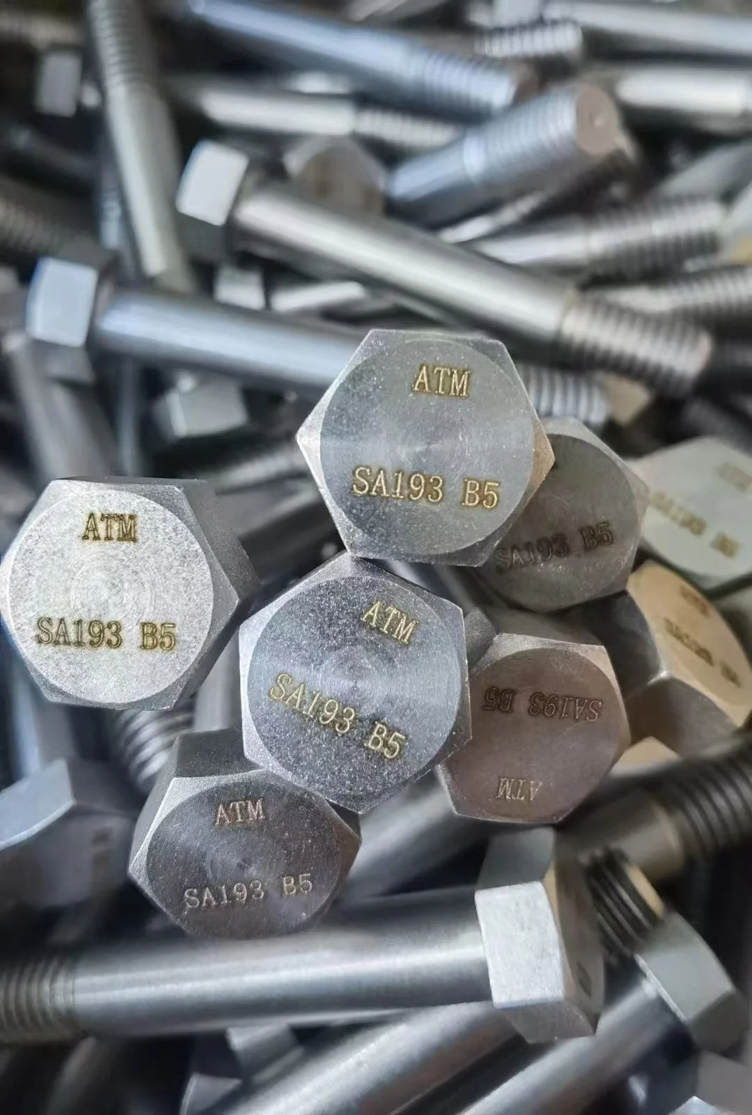 1 4742 AISI 442 4006 4016 4021 с полной резьбой M12 X 30 мм шестигранные болты из нержавеющей стали din 933