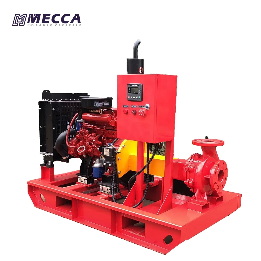 QC N485 490 495 High Speed Diesel Engine for Fire Fighting Pump Genset with Air Filter