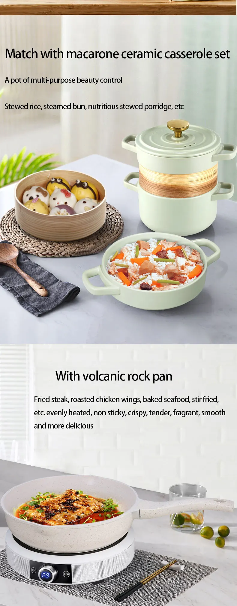 Household Explosion Electromagnetic Stove Intelligent Round Electric Flame Furnace Electric Ceramic Plastic Ce Commercial 1 YEAR