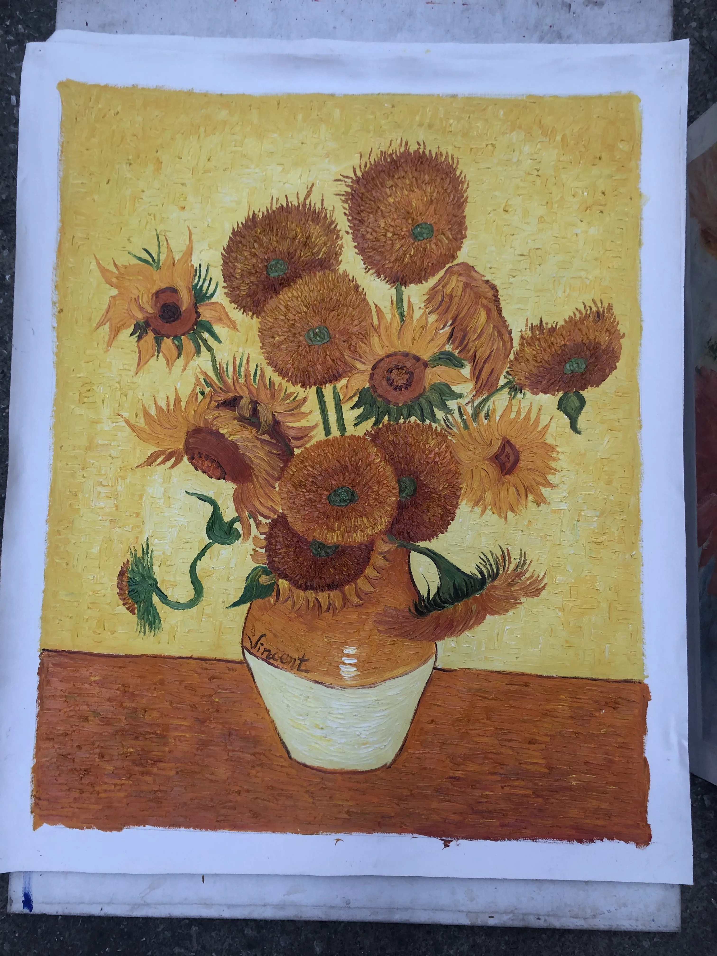 Pure handmade painting Home decoration hanging paintings in stock wholesale price high cost-effectiveness decor