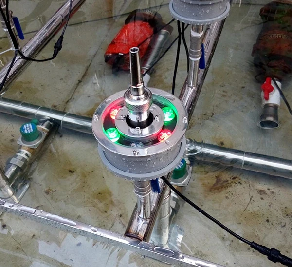 DMX PLC control custom color change IP68 waterproof underwater fountain led light