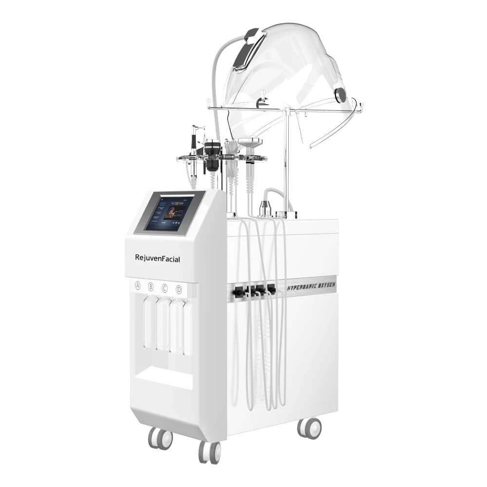 H202 Oxygen Exfoliating Facial Machine Oxygen Jet Skin Beauty Salon Equipment Skin Rejuvenation And Firming