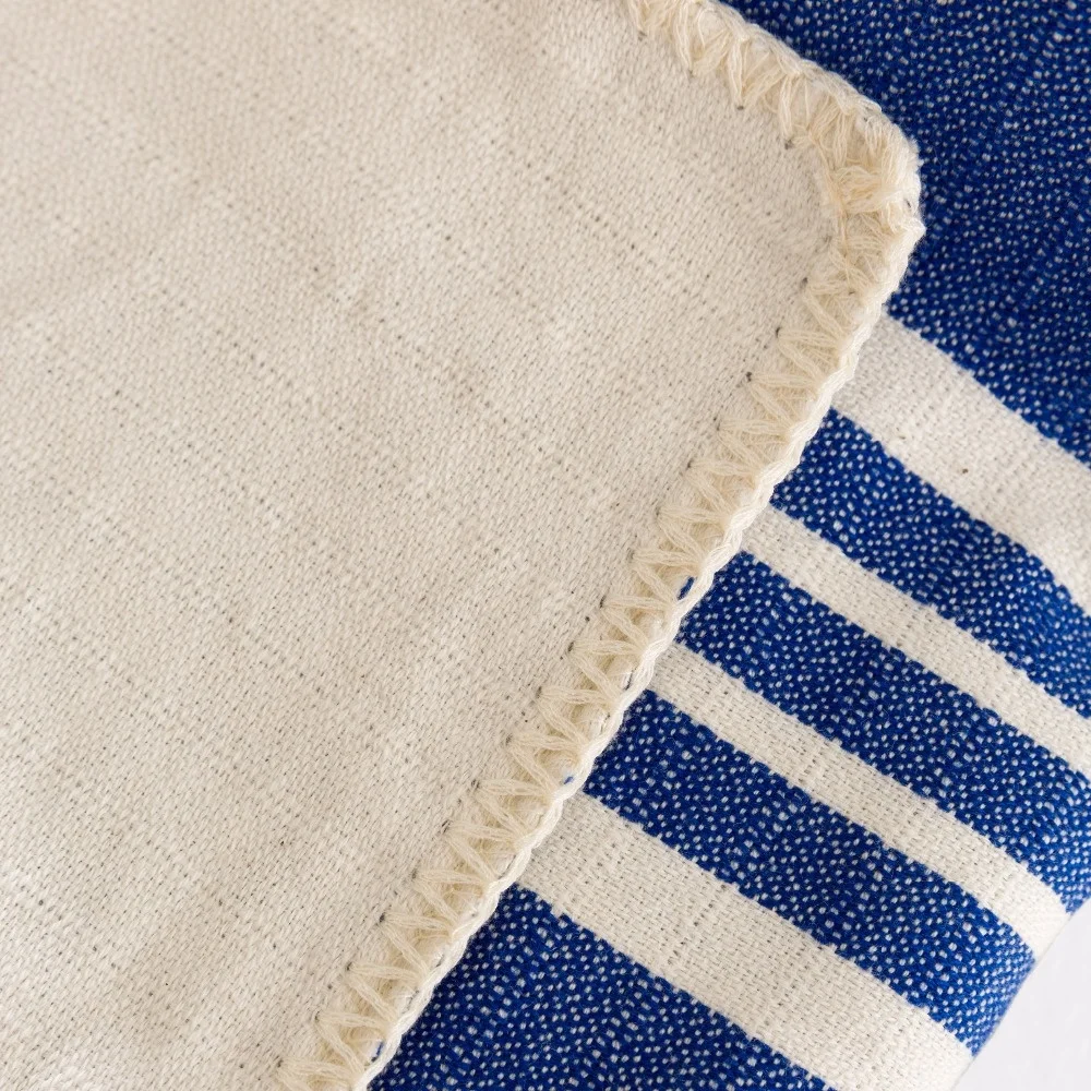 High Quality Turkish Cotton Handloom Peshtemal Throw Bedding Double Sided Sofa Cover Rich Colors Beautiful Bed Cover