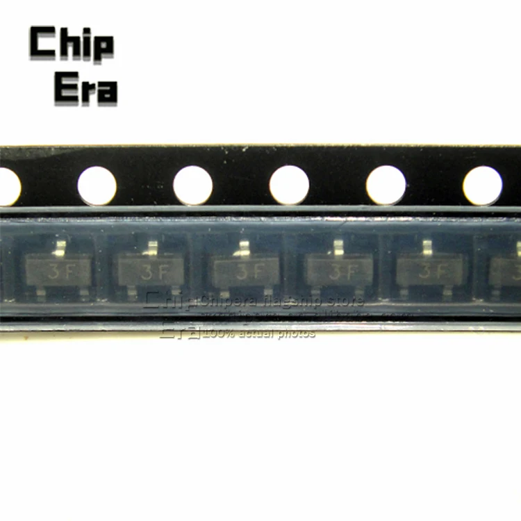  100 шт. BC857B BC857 SOT23 сот SMD СОТ-23 SOT23-3 3F транзистор новый