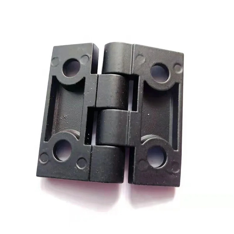 Hole center distance 40MM black Aluminum Alloy Hinges for  Machines Oven Door