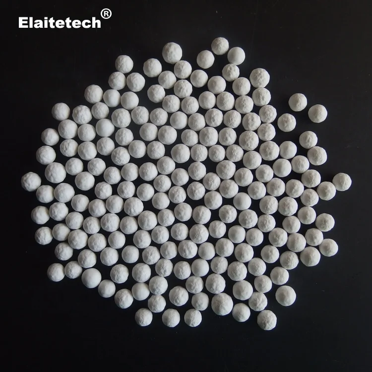 Activated alumina desiccant granule & aluminum oxide agent white ball for PSA gas separation device