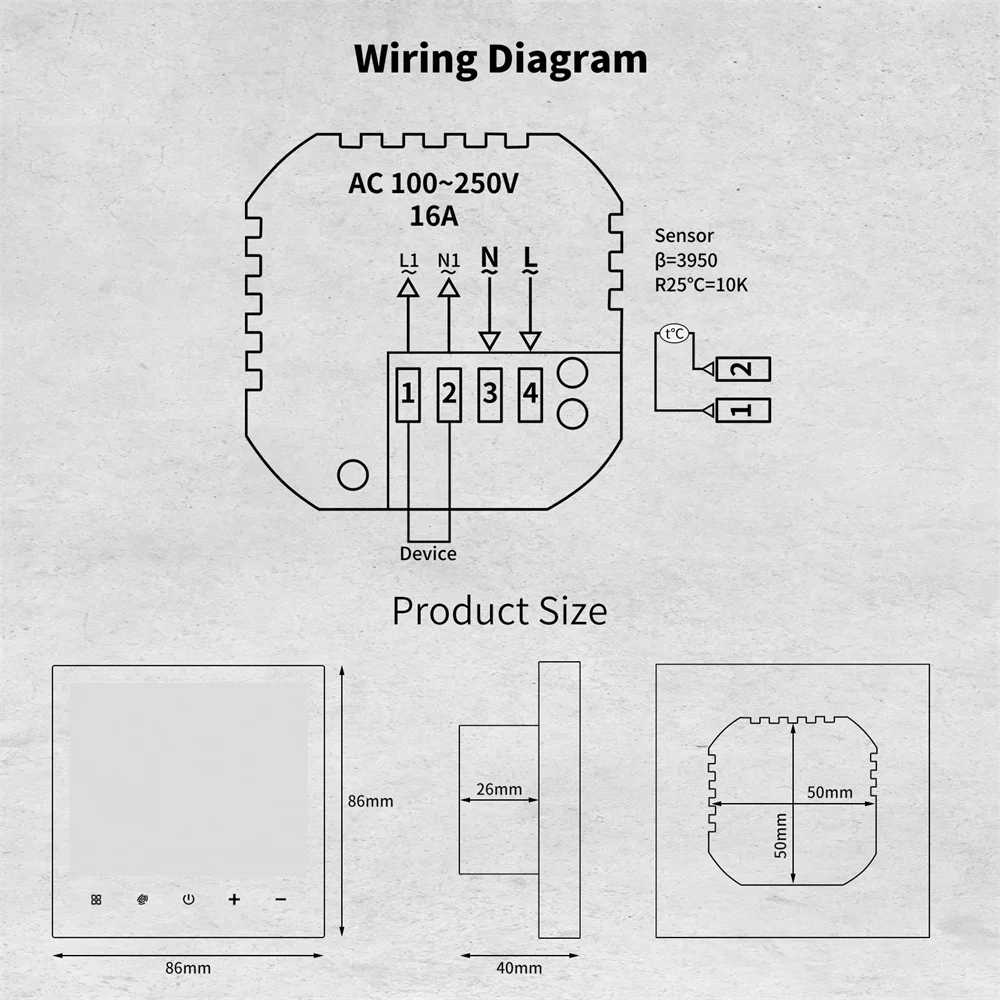 Smart Wifi Thermostat Temperature Controller Oem, Thermostat Radiator Smart, Google Nest Thermostat - Smart Thermostat For Home