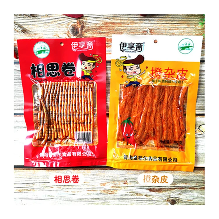 Halal Latiao 100g delicious spicy casual zero food bean dried spicy slices