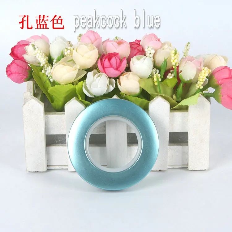 jieyang  Curtain Rod Accessories Plastic Abs Pp Eyelet Curtain Tape Ring