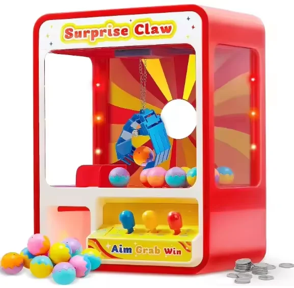 New Popular Mini claw machine as birthday gift factory delivery sales with best price variety of styles and colors are available