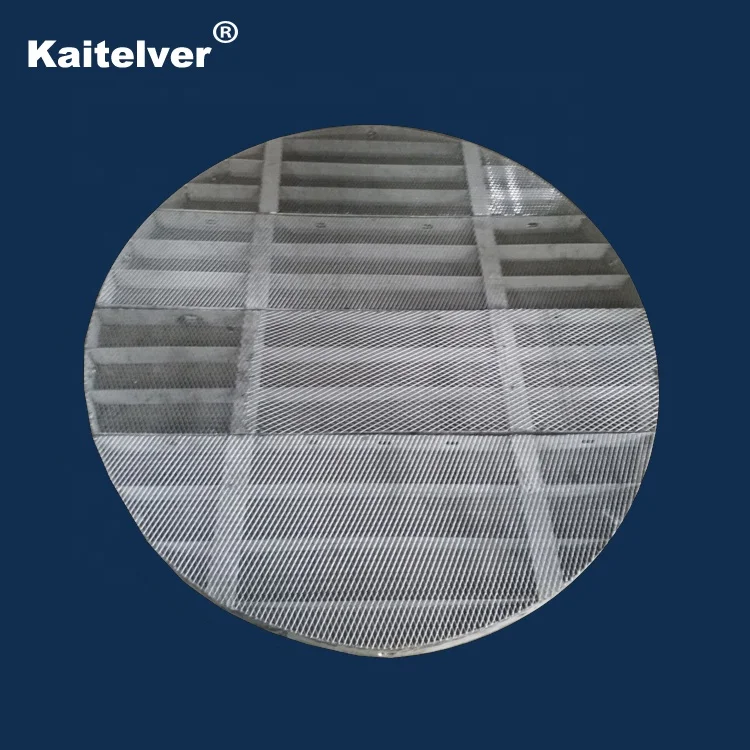 Tower internal packing support grating plate & Metal stainless steel hold down grid