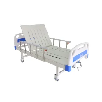 Hot Sale Cheap Medical Manual Single Function Hospital Clinic Medical Bed Care Furniture Patient Hospital Bed For Clinic