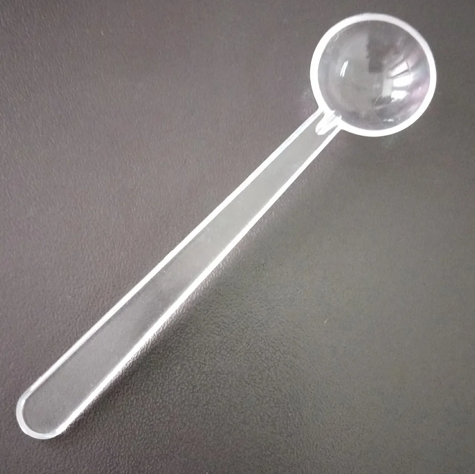 Пластиковая прозрачная ложка 1 мл