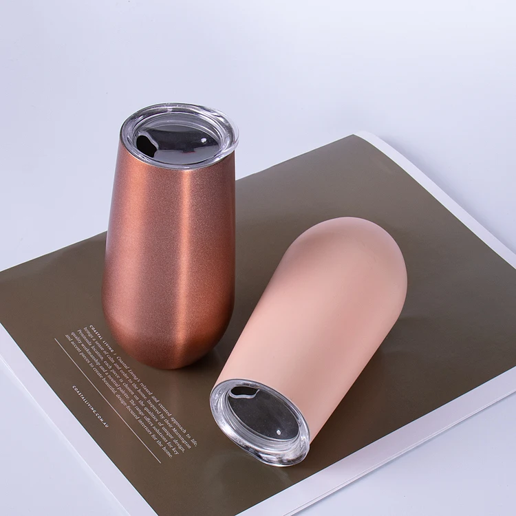 Shengming New Arrival Stainless Steel Shape Mugs Small Capacity Egg Shaped Customizable Mug  Wine Tumbler For Travel