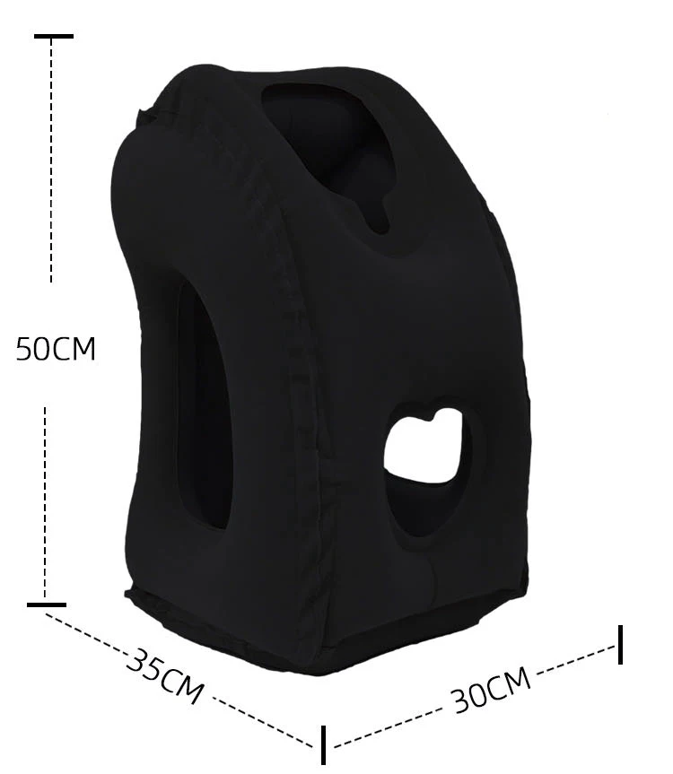 Inflatable Travel Pillow Air Soft Cushion Trip Portable Innovative Products Body Back Support Portable Air Blow Neck Pillow