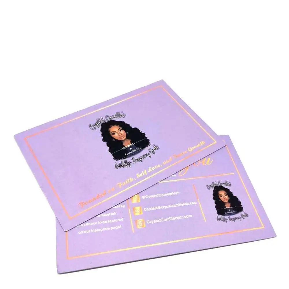 Shanli Custom cards Camping Hotel Fishing Publicity Card Film Lamination thanks you card