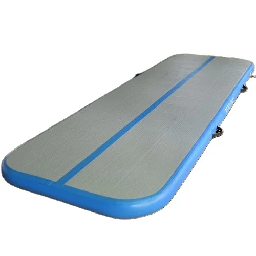 PVC material for gymnastics training yoga Taekwondo air cushion somersault thickened floor mat inflatable mat